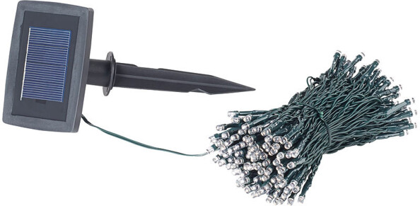 Guirlande lumineuse solaire pour l'extérieur - 20 m