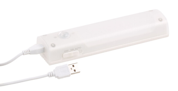 baladeuse led avec batterie interne rechargeable par USB lunartec nc3976