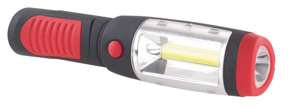 lampe de travail avec led cob angle large 180 avec orientation possible et seconde lampe