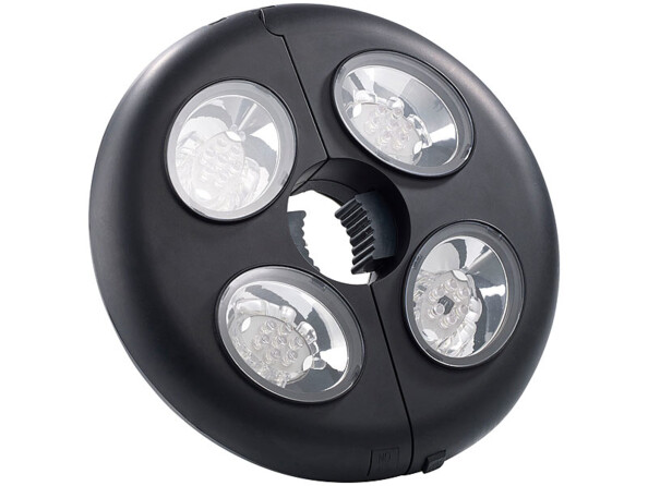 Lampe pour parasol télécommandée