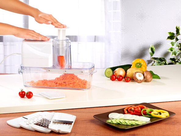 Mandoline électrique multi-lames