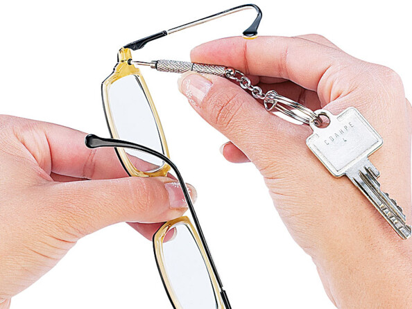 Mini tournevis pour lunettes