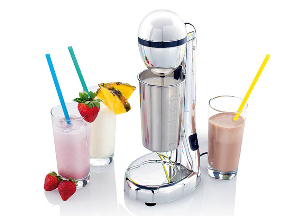 Mixeur de boissons électrique avec gobelet en inox