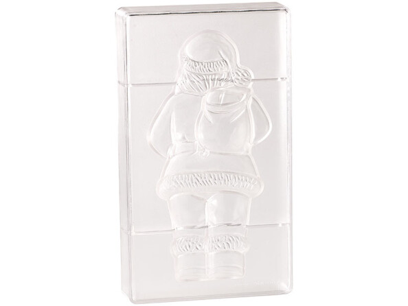 Moule à chocolat - ''Père Noël'' vue de la face arriere