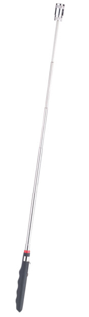 Pack de 3 perches télescopiques : miroir, aimant & lampe à LED