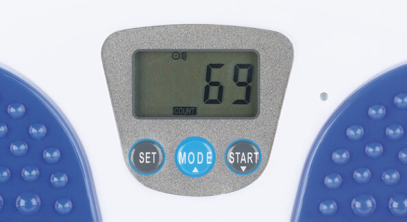 Planche d'équilibre fitness avec 2 tendeurs et écran