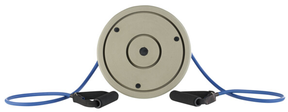 Planche d'équilibre fitness avec 2 tendeurs et écran