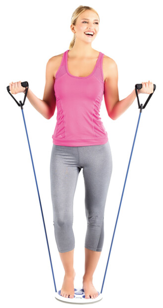 écran LCD avec indications entrainement planche electronique pearl sports