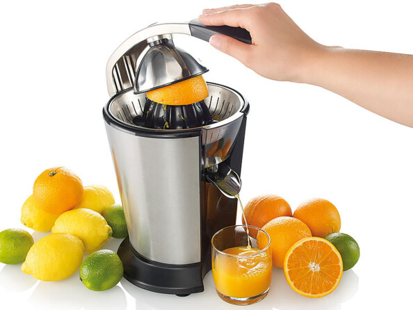 Presse-agrumes professionnel en acier - 120 W