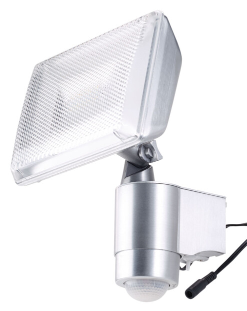 projecteur solaire d'extérieur avec boitier étanche en aluminium et lampe led 1000 lm