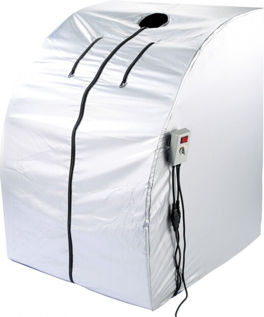 Sauna infrarouge mobile - 1600 W, 2 radiateurs (reconditionné)