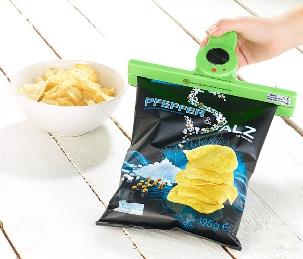 Soude les sacs en moins de 2 sec.