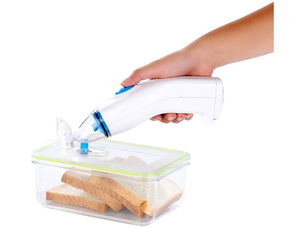 Mise en situation avec un sac avec une boite pour mise sous vide