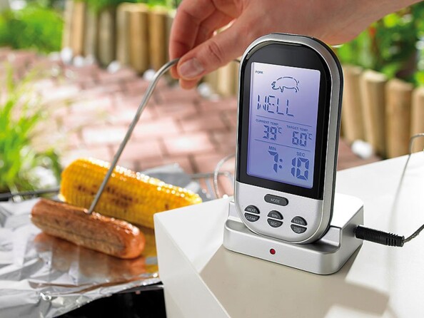 Thermo-sonde de cuisson digitale sans fil