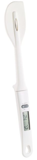 Cuillère Thermomètre Numérique Avec Spatule - Écran LCD, Plage -50°C à 300°C, Pour Cuisson Précise (viande, Chocolat, Lait)