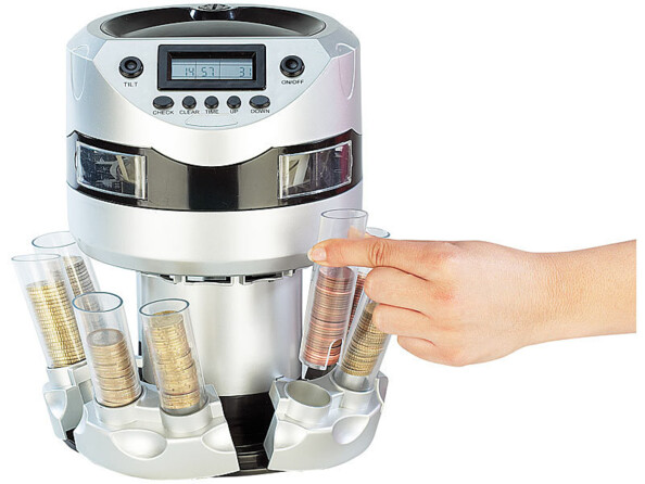 Trieuse-calculatrice automatique de pièces