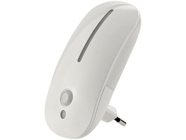 balise lumineuse murale avec mode on et automatique via detecteur de mouvement et luminosité lunartec