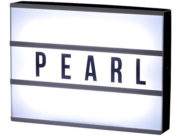 60 caractères pour Boîte lumineuse NC5852