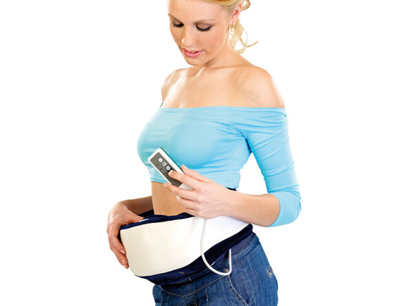 Ceinture de massage procure un effet analgésique grâce au rayonnement de chaleur