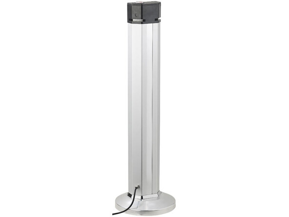 Chauffage radiant infrarouge vertical 2000 W RA-120. Jusqu'à 24 heures d'utilisation par minuteur