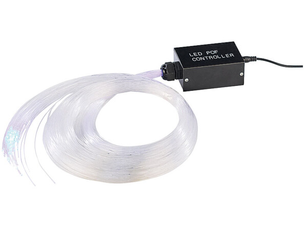 Ciel étoilé LED en fibres optiques blanc