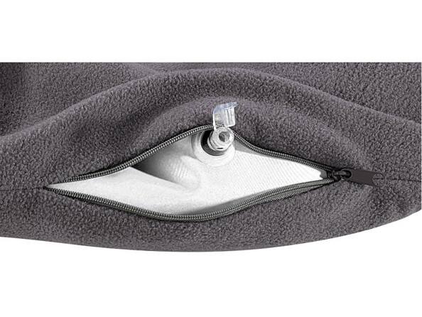 Coussin gonflable spécial nuque déhoussable