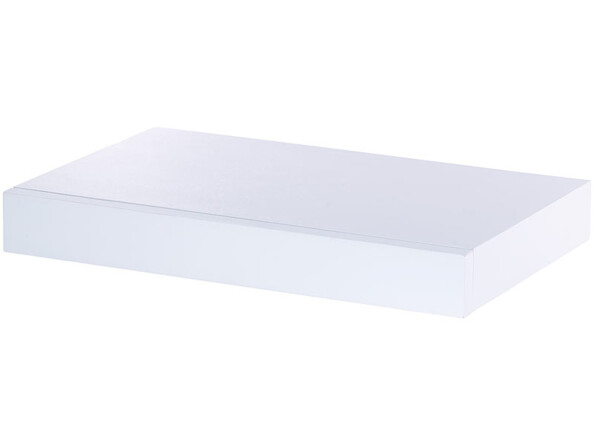 Étagère murale avec tiroir secret - Blanc Carlo Milano