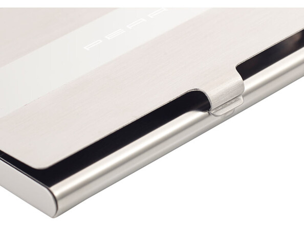 2 étuis pour cartes de visite et cartes de crédit ultrafin et RFID