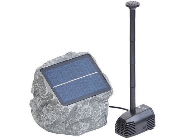 Fontaine de bassin solaire "Biosphère" Royal Gardineer. IPX8