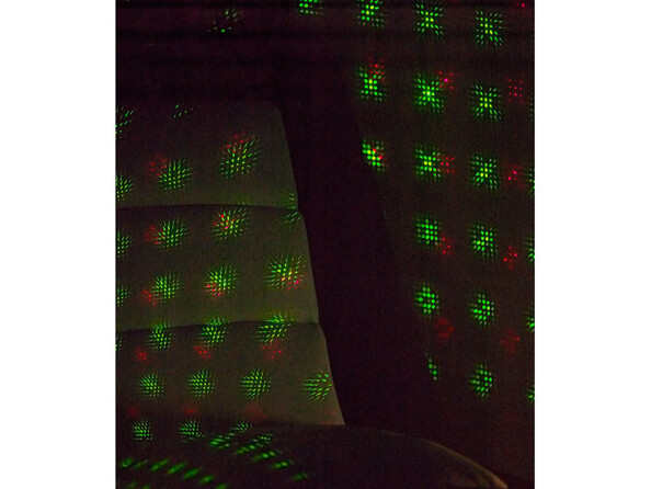 Laser disco effet étoiles scintillantes