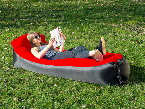 Matelas / lit gonflable sans pompe 1 place