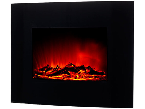 Mini cheminée électrique murale 2000 W à radiateur soufflant