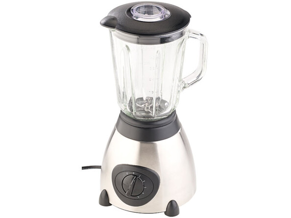 Blender 600w 6 vitesses avec bol en verre 1,5l et lames en inox rosenstein