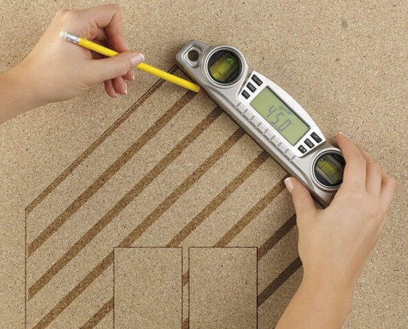 Niveau à bulle digital 2 en 1