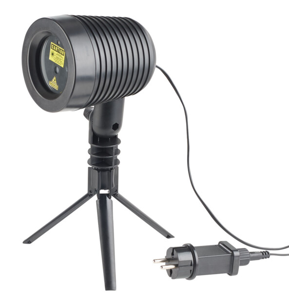 laser de facade avec effets points rouges et verts alimentation secteur étanche lunartec