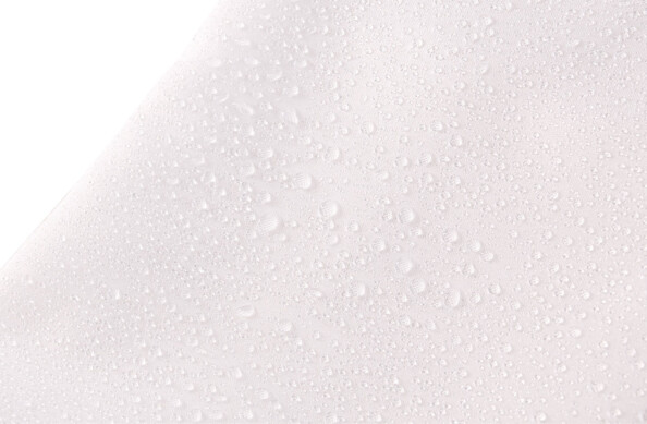 Rideau de douche 180 x 200 cm - Anti-moisissures - Blanc