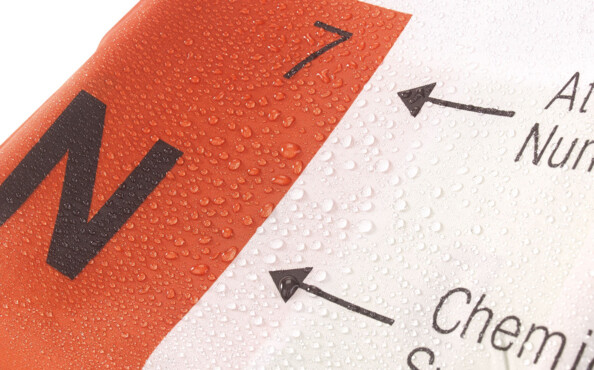 Rideau de douche 180 x 180 cm - Tableau périodique des éléments