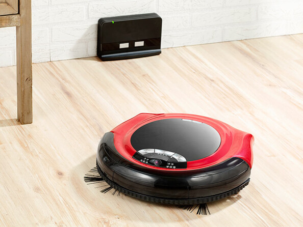 Robot aspirateur avec caméra IP et contrôle via application