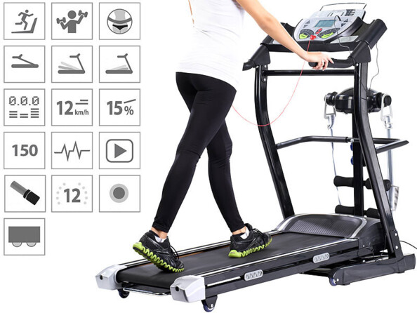 Tapis de course 3 en 1 professionnel LF-412.multi