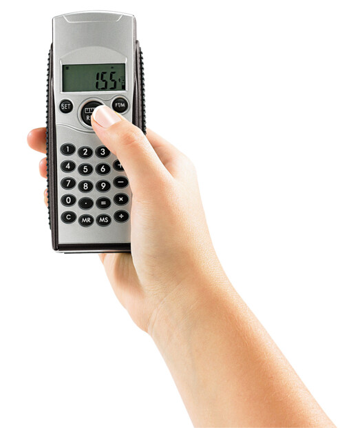 Télémètre à ultrasons avec affichage digital