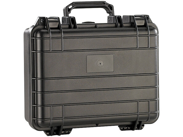 Valise technique. Résiste aux chocs, la saleté et aux projections d'eau.