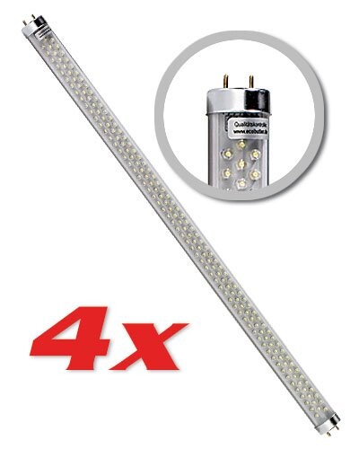 4 Tubes 180 Led T8 Blanc Froid