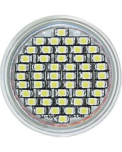 Ampoule 48 LED SMD E14 blanc froid