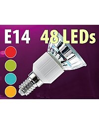 Ampoule 48 Led Smd E14 Couleur Changeante