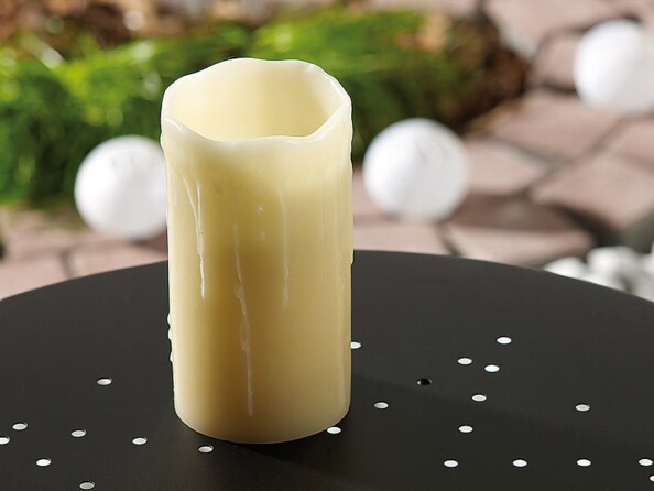 Bougie à LED solaire