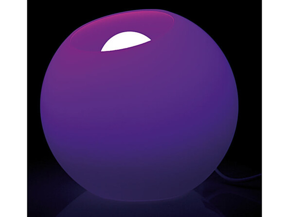 Boule à LED multicolore avec télécommande