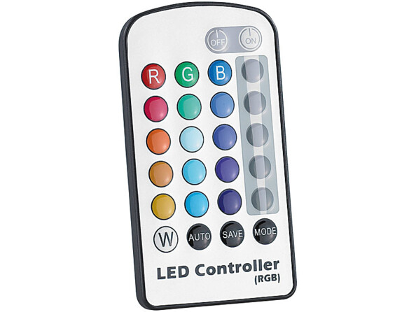 Boule à LED multicolore avec télécommande