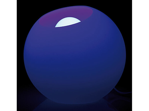 Boule à LED multicolore avec télécommande