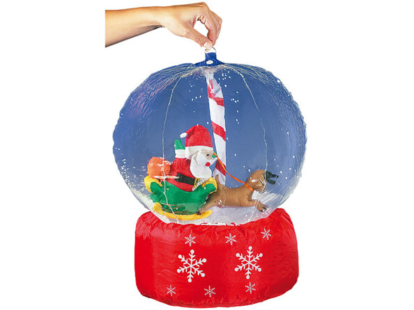 Boule à neige géante ''Père Noël''