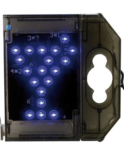 Caractère spécial lumineux à LED - '' Verre cocktail '' bleu